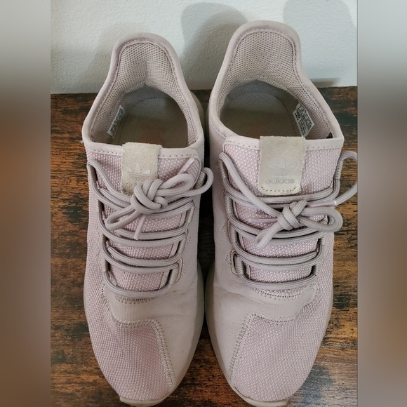 Mens Adidas Originals Tubular Shadow Sneakers Size 7 Beige - Picture 6 of 12